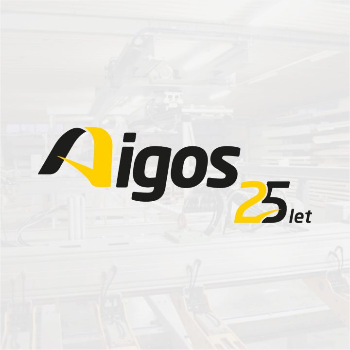 Výroční logo Aigos - 25 let